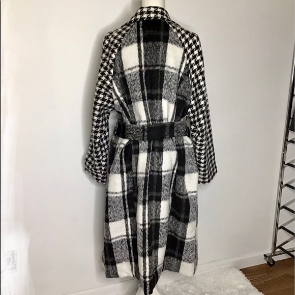 Eloquii Printed Block Coat - Picture 4 of 16